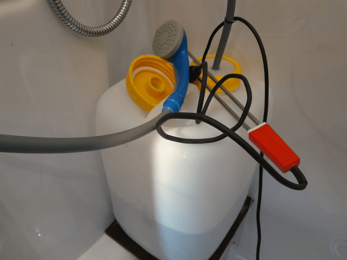 Quick review of our 12V USB-C mobile&nbsp;shower
